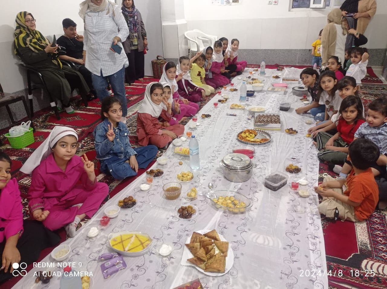سفره افطار ی در ماه مبارک رمضان